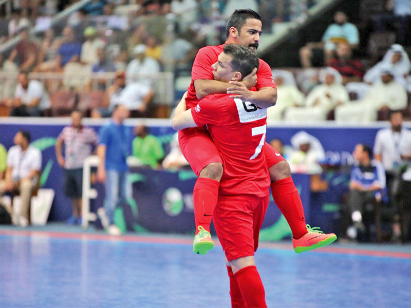 فرحة الانتصار