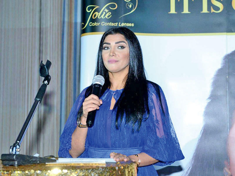 المذيعة ريهام