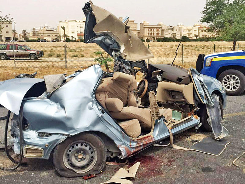 حادث التصادم على «السادس»