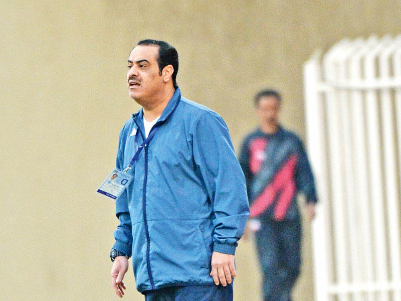 مدرب الفريق الأول لكرة القدم بنادي خيطان، أنور يعقوب