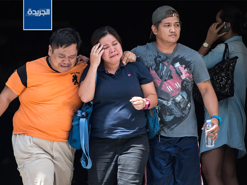 ذوي ضحايا الإعتداء المسلح