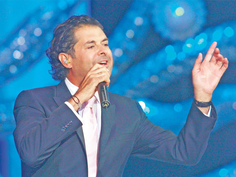 الفنان اللبناني راغب علامة