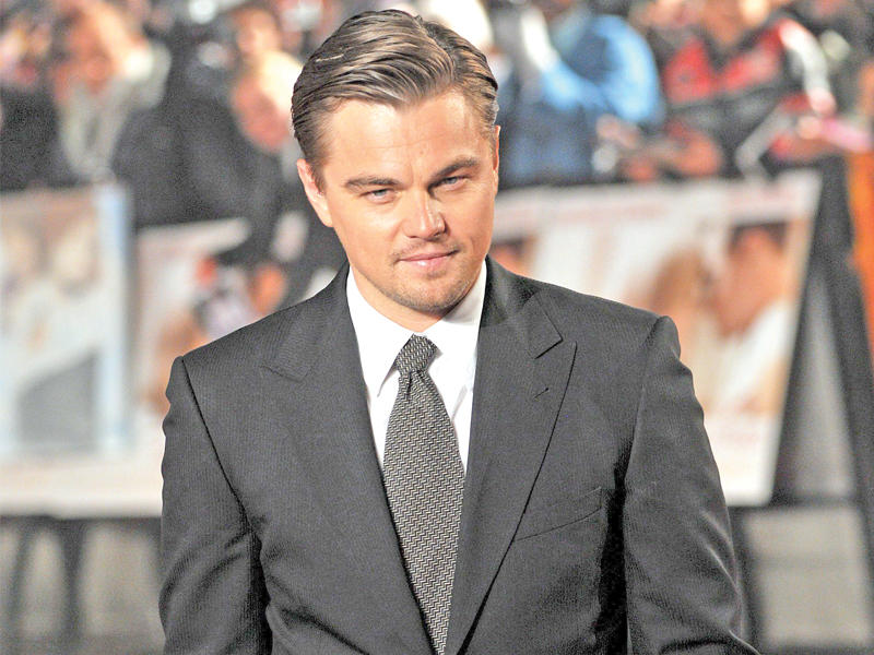  النجم والناشط في مجال التغيّر المناخي ليوناردو دي كابريو