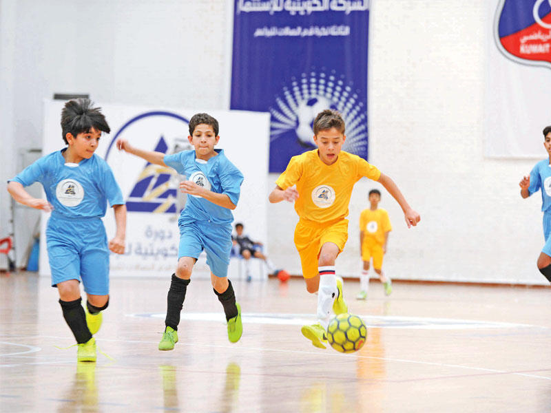 جانب من لقاء فريقي الشهيد فايق عبدالجليل والشهيد أحمد عبدالله الكندري