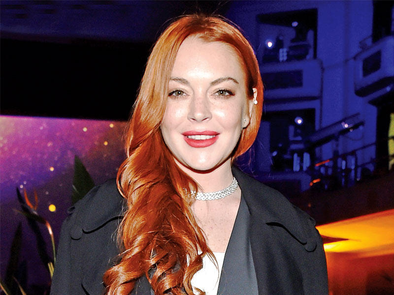 النجمة العالمية ليندسي لوهان