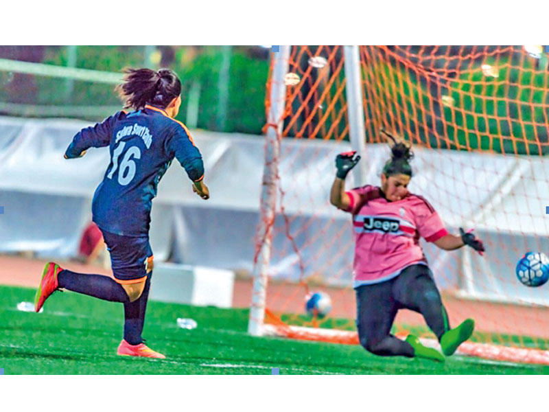 جانب من منافسات البطولة