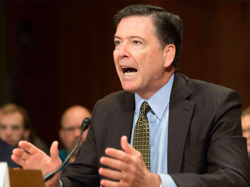  المدير السابق لمكتب التحقيقات الفدرالي الاميركي (إف. بي. آي) جيمس كومي