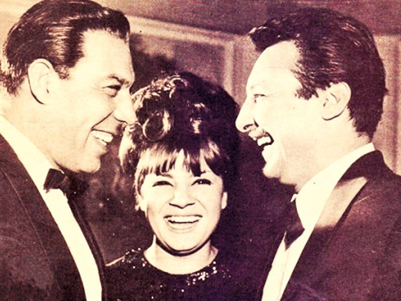 نادية لطفي بين فريد شوقي ورشدي أباظةn