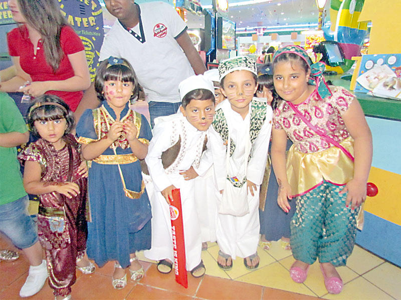 من أجواء القرقيعان