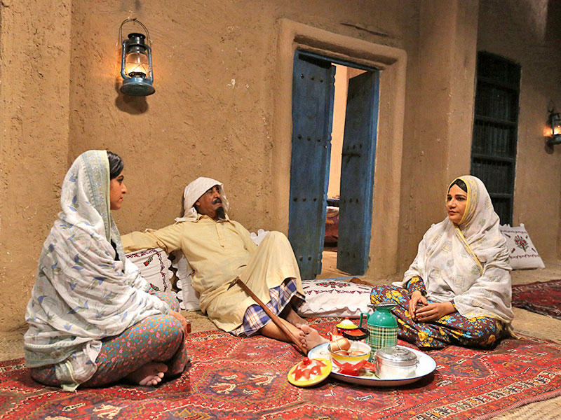 محمد جابر في لقطة من مسلسل «فات الفوت»