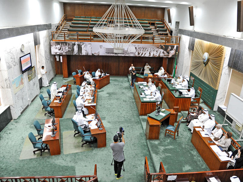 جلسة «البلدي» أمس