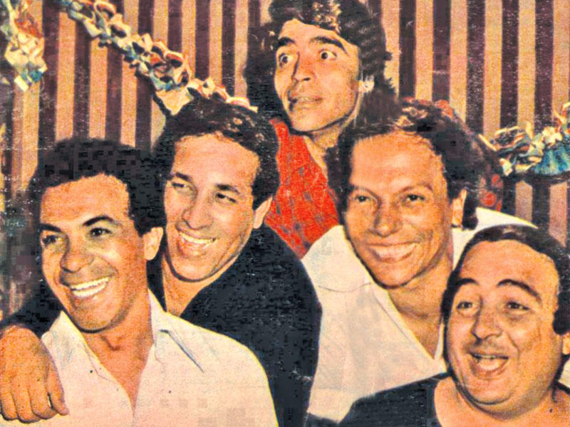 أبطال مسرحية «مدرسة المشاغبين»n