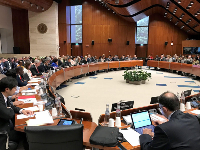 جانب من اعمال المجلس التنفيذي لبرنامج الأغذية العالمي