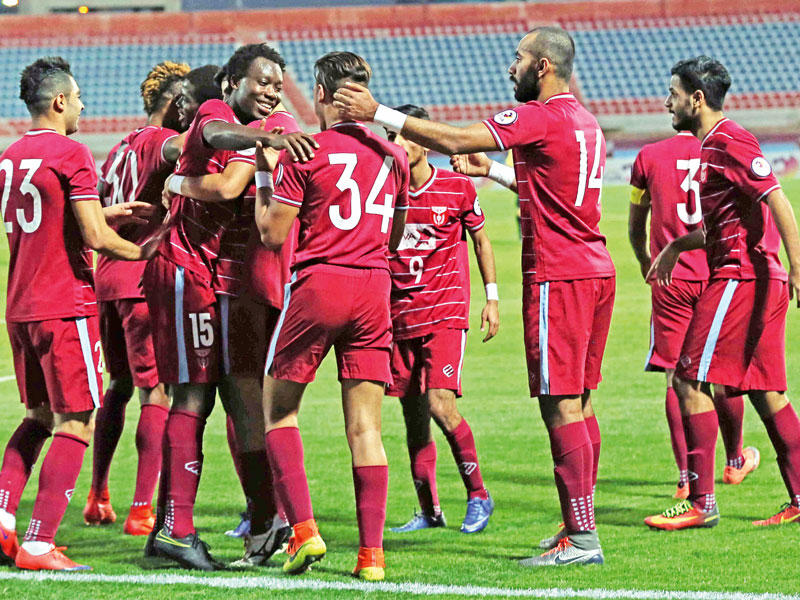 فريق النصر في منافسات الموسم الماضي