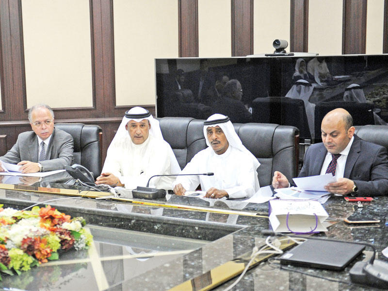 العتال خلال اجتماع الجمعية العمومية  اليوم 