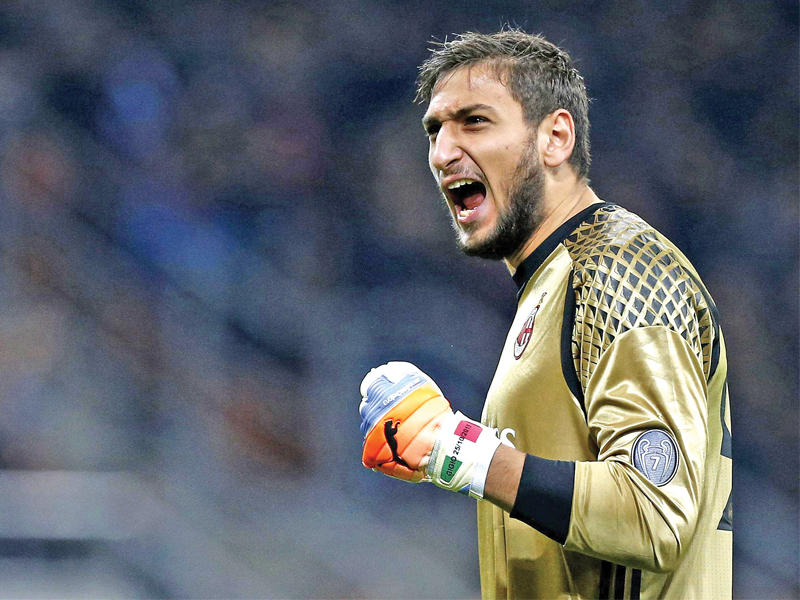 الحارس الدولي الإيطالي الشاب جانلويجي دوناروما 