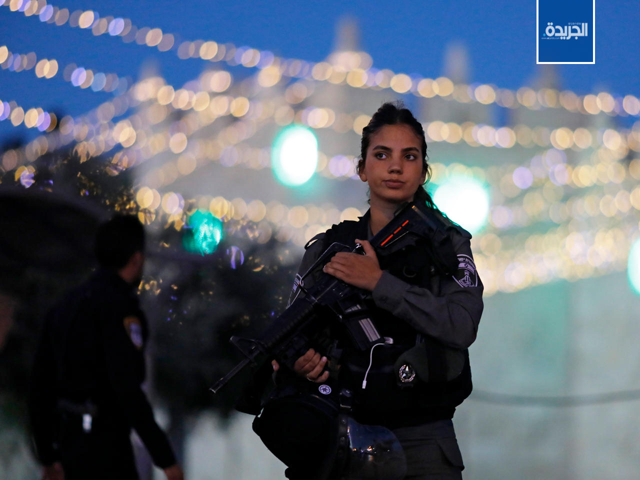 أفراد الشرطة في موقع الهجوم في البلدة القديمة بالقدس