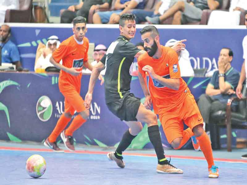 جانب من منافسات خروج المغلوب