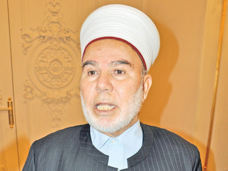 المفتي العام للمملكة الأردنية الهاشمية الشيخ عبدالكريم الخصاونة