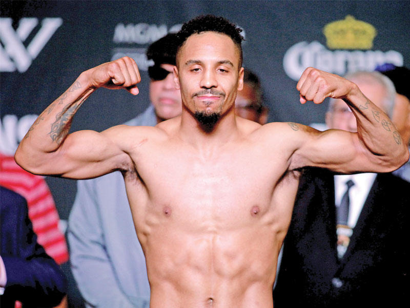  الملاكم الأميركي آندريه