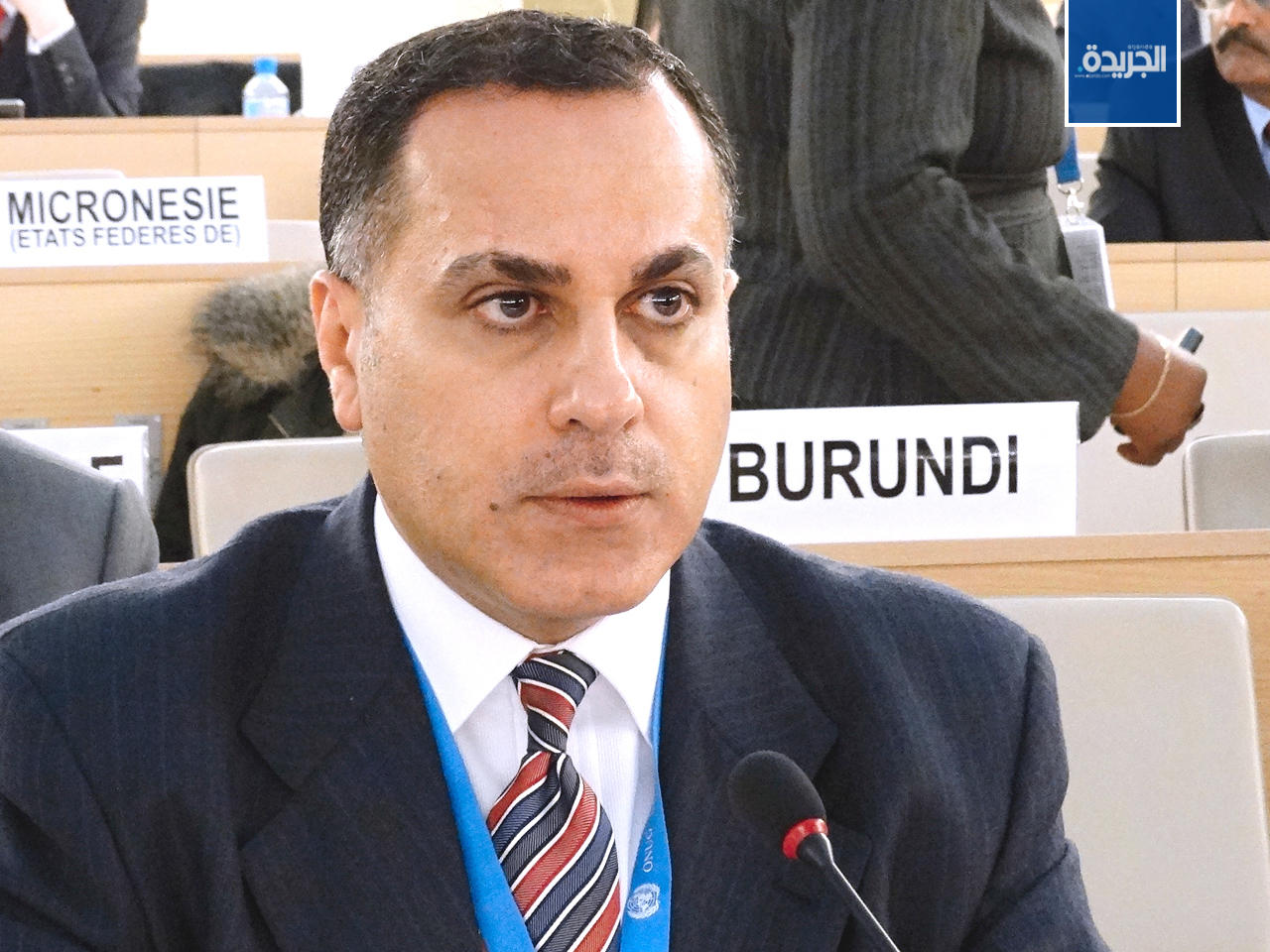 مندوب دولة الكويت الدائم لدى الأمم المتحدة والمنظمات الدولية الأخرى في جنيف السفير جمال الغنيم