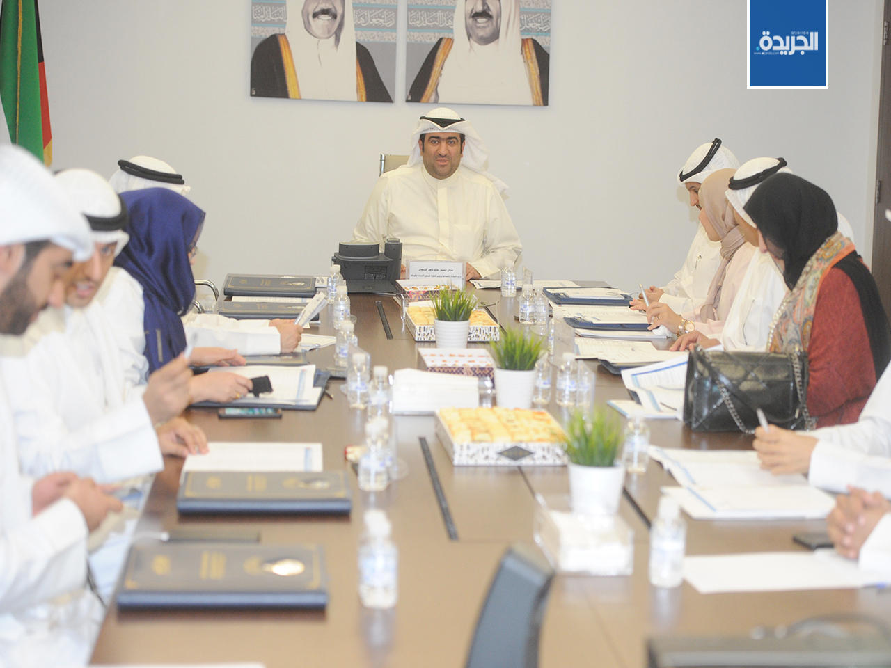  الوزير الروضان مترئساً اجتماع مجلس إدارة الهيئة