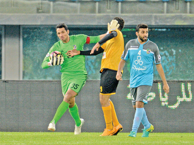 خالد الرشيدي وفهد المجمد أمام القادسية