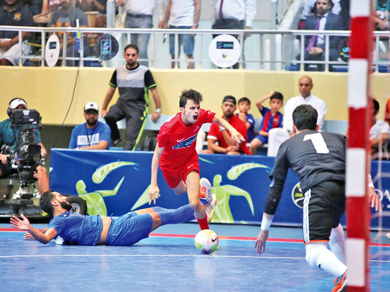 جانب من المنافسات 