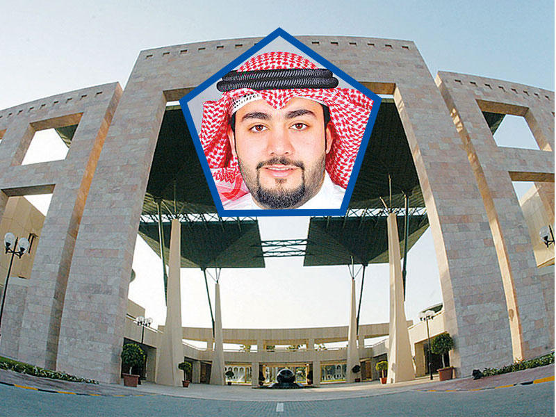  المنسق العام للقائمة الاسلامية في جامعة الكويت علي جعفر