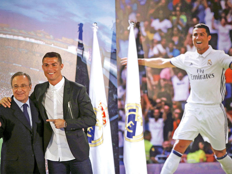 فلورنتينو بيريز رئيس نادي ريال مدريد