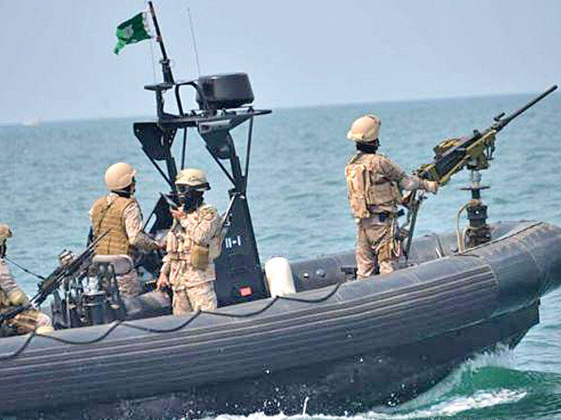 صورة ارشيفية لقوات خفر السواحل السعودية 