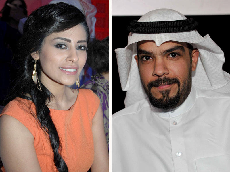 عثمان الشطي و إلهام علي