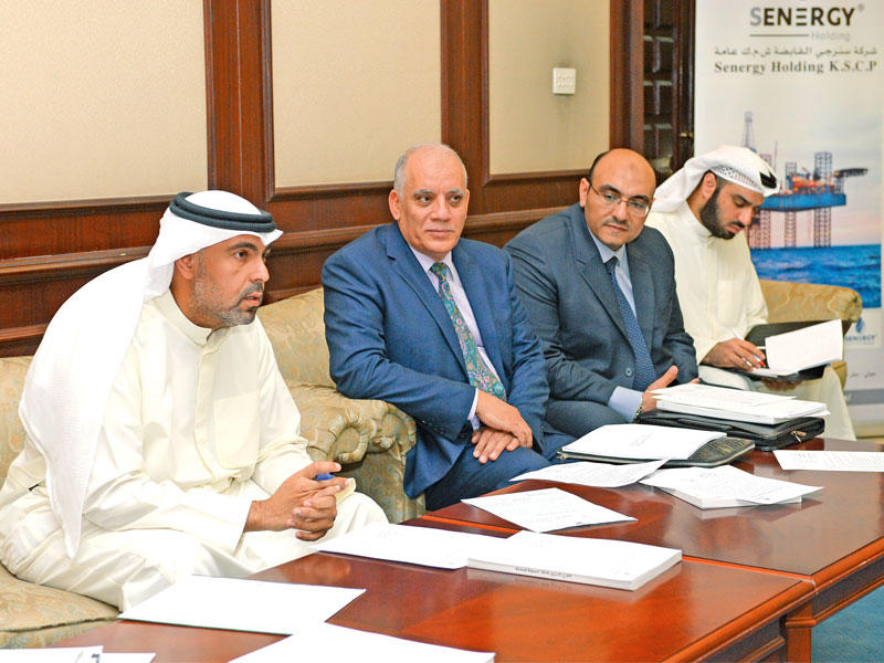 الشرهان خلال الجمعية العموميةt(تصوير نوفل إبراهيم)