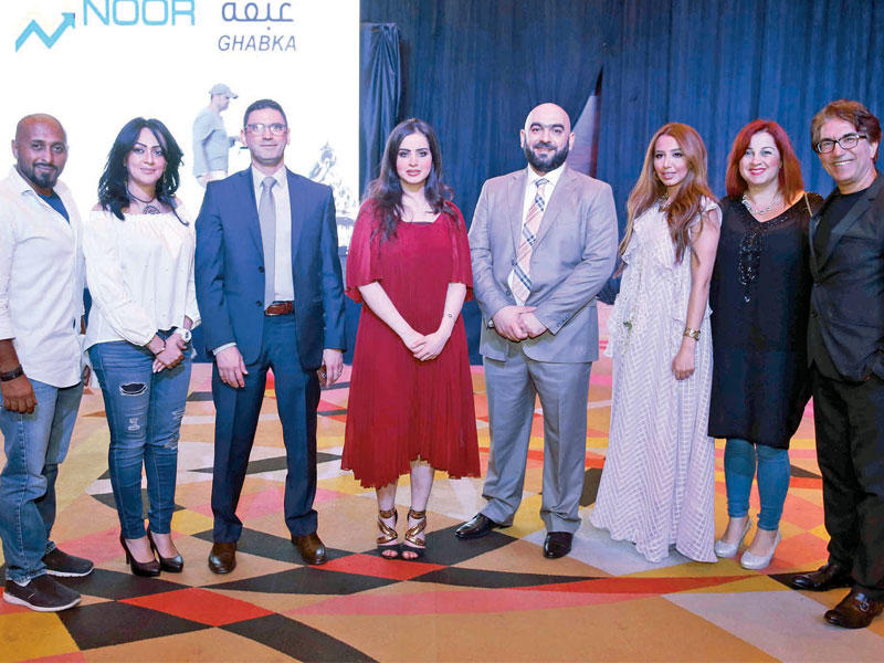 لقطة جماعية لفريق شركة نور كابيتال