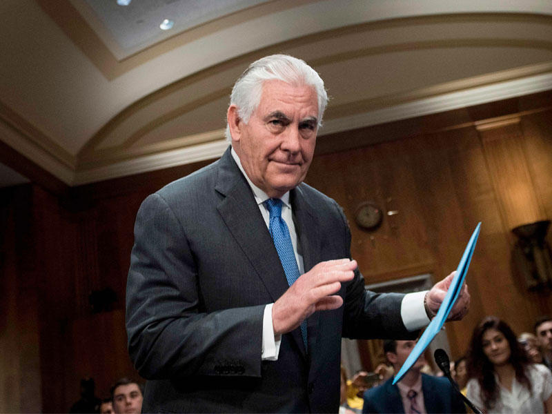 وزير الخارجية الأميركي ريكس تيلرسون