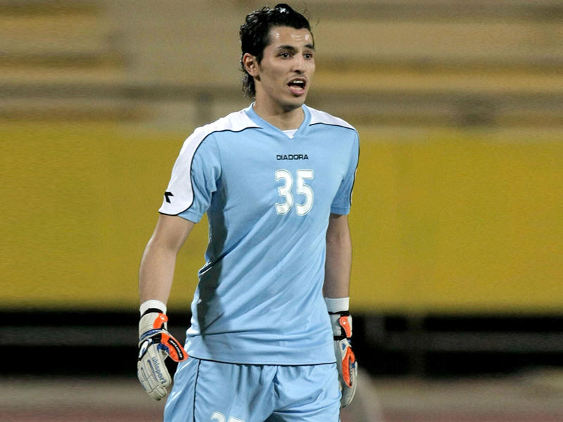 حارس الفريق الأول لكرة القدم بنادي السالمية خالد الرشيدي