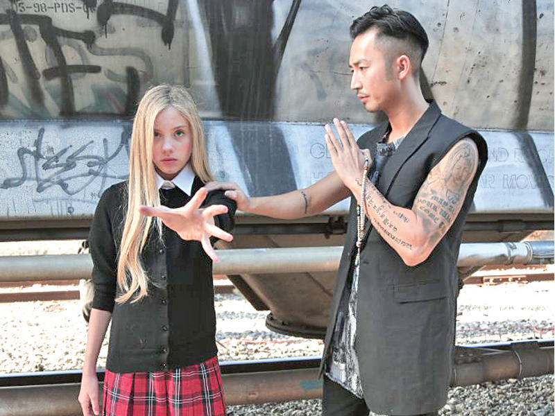 تريسكا في لقطة من أحد أعمالها