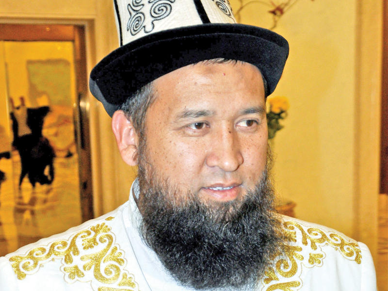 مفتي قرغيزستان الشيخ مقصد بك