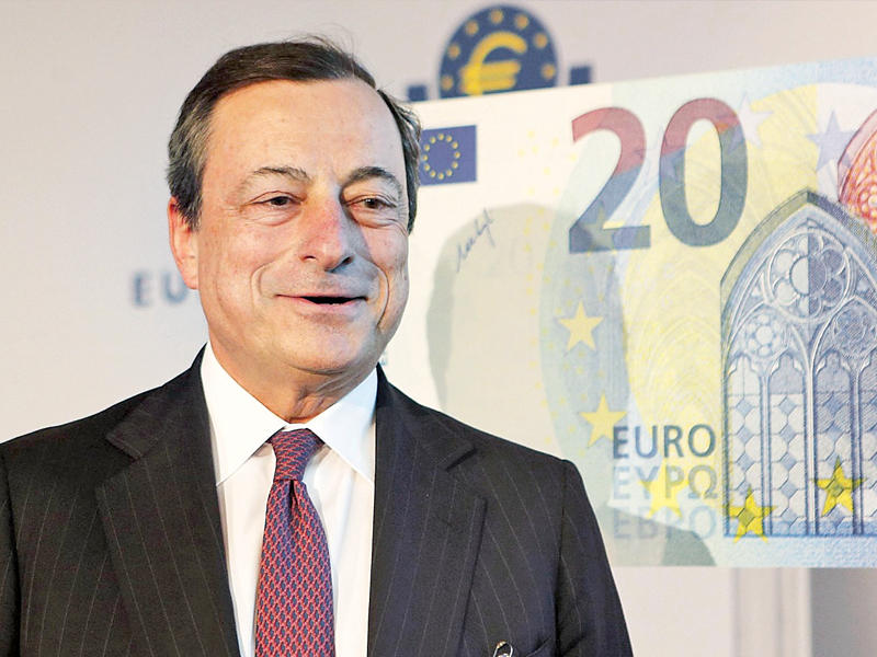  رئيس البنك المركزي الأوروبي ماريو دراغي