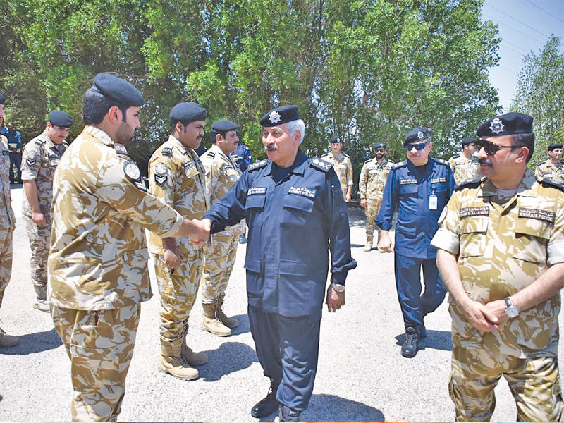 الدوسري معايداً رجال أمن الحدود