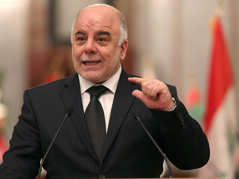 رئيس الوزراء العراقي حيدر العبادي