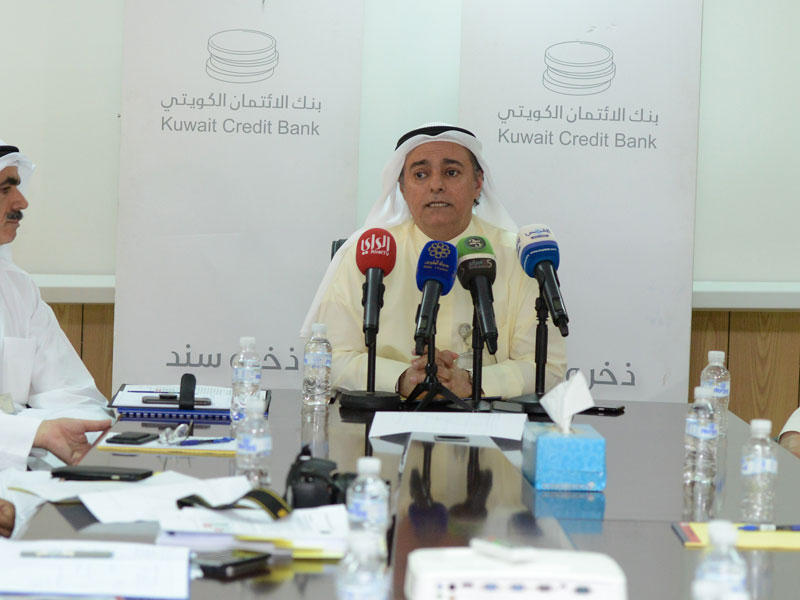 نائب رئيس مجلس الإدارة المدير العام لبنك الائتمان صلاح المضف