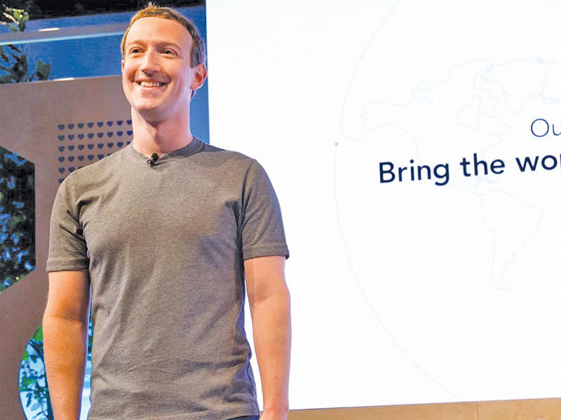 المؤسس الرئيس التنفيذي لـ«فيسبوك» مارك زوكربيرغ