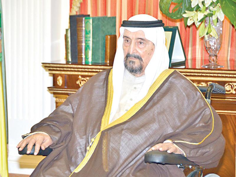  سمو رئيس الحرس الوطني الشيخ سالم العلي 