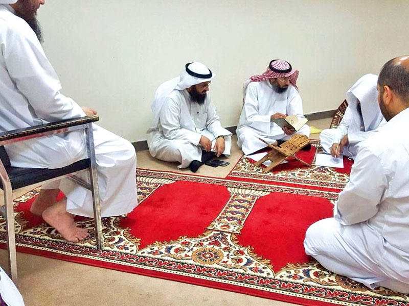 جانب من مسابقة القرآن لـ«إعانة المرضى»