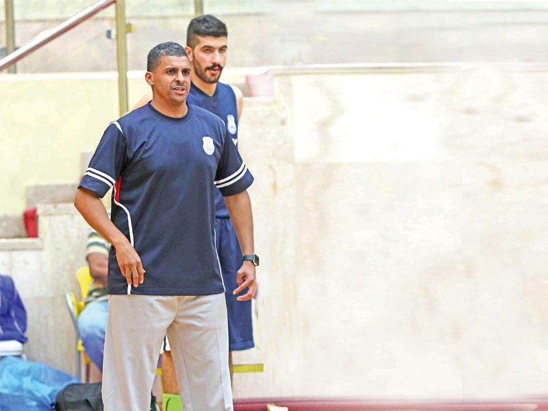  مدرب فريق نادي اليرموك  طلال بلال