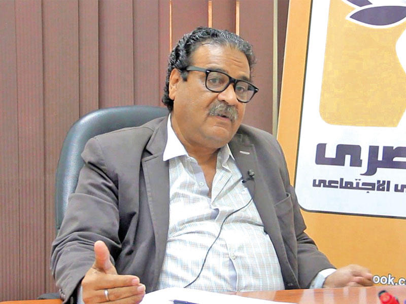 رئيس الحزب المصري الديمقراطي الاجتماعي فريد زهران