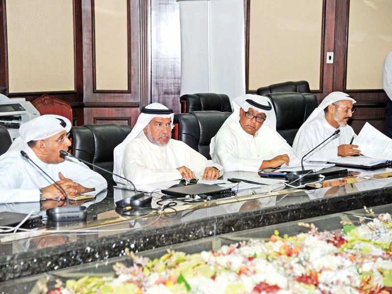 جانب من عمومية «عربي القابضة»  ( تصوير عوض التعمري)