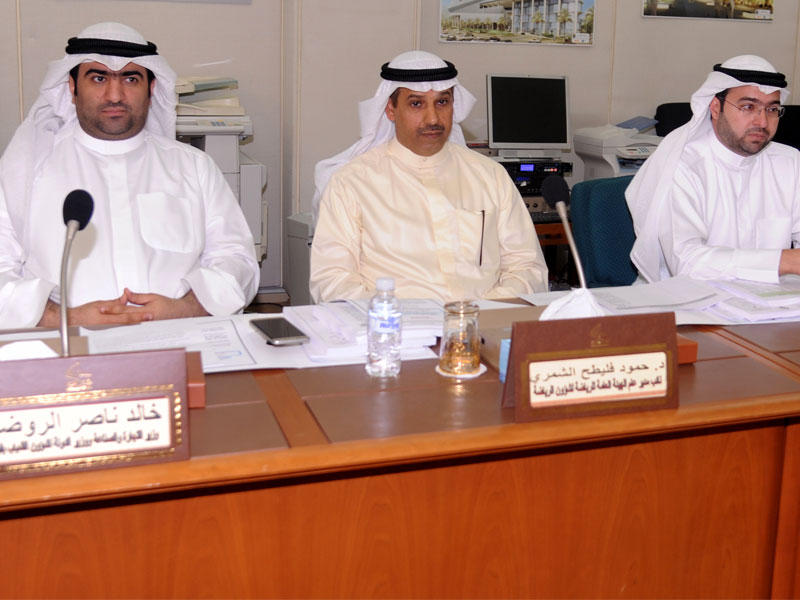 الروضان وفليطح في اجتماع سابق لجنة الشباب والرياضة