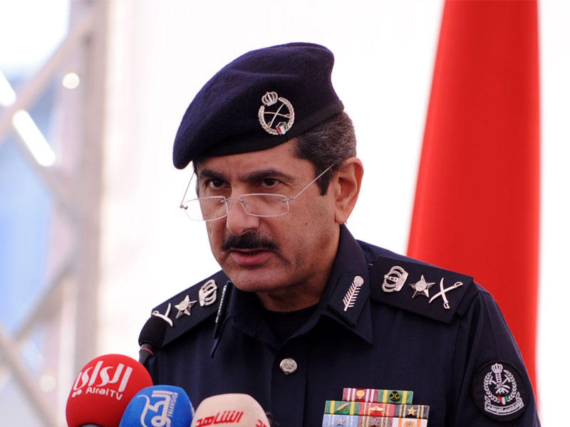 المدير العام للإدارة العامة للإطفاء الفريق خالد المكراد